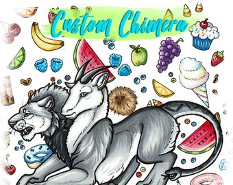 Custom Fursuit Spray 8oz – Chimera Fragrance, Body Safe Cleaner