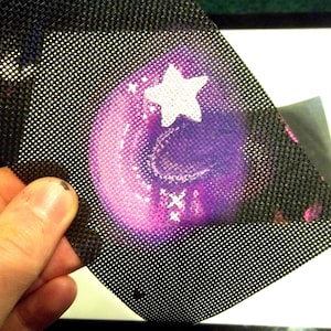 Therian / Fursuit Eye Mesh -  Free Shipping ! - Waterproof Durable Canvas - 8.5x11 or 4x6*