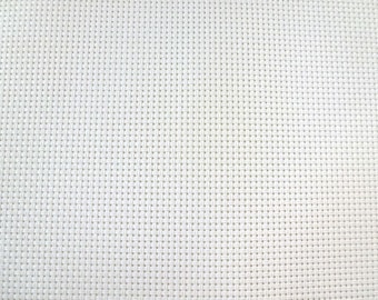 White Fursuit Eye Mesh - Waterproof Durable Canvas - 8.5x11 or 4x6