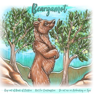 Bergamot Fursuit Spray Beargamot Bottle Fragrance and Cleaner 8oz / 236ml - (BEST VALUE)   Body Safe Costume Cleaner*