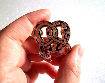 Pretzel Pythons Enamel Pin - FINAL PIN!