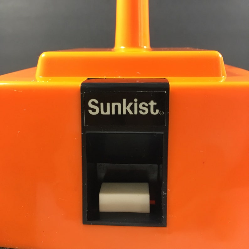 Sunkist Juicer Vintage Retro Battery Operated Orange Juicer Etsy