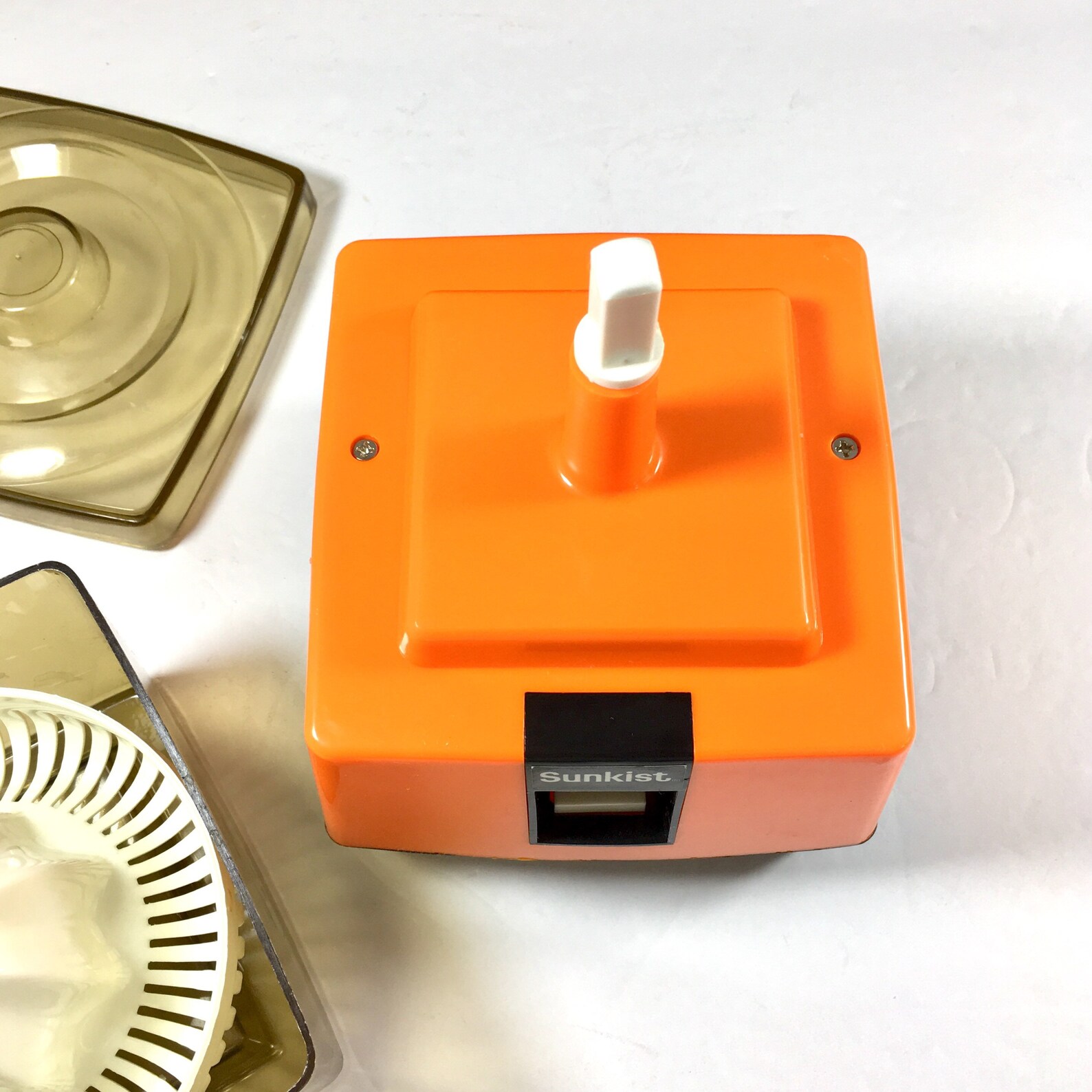 Sunkist Juicer Vintage Retro Battery Operated Orange Juicer Etsy