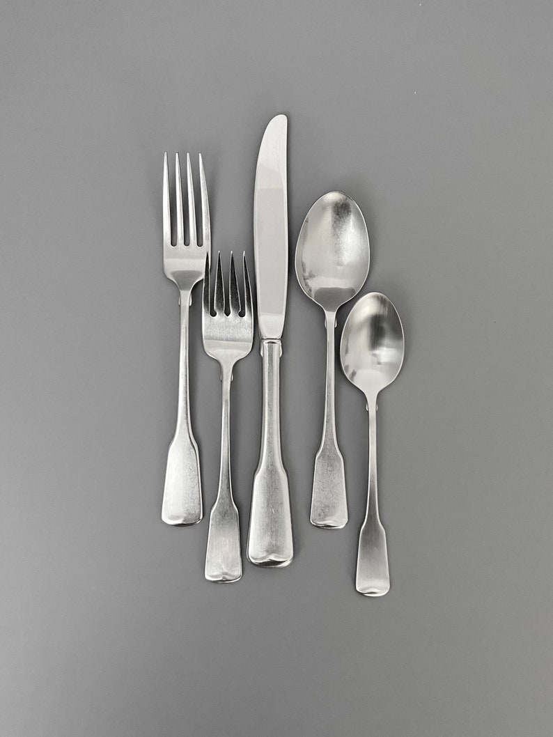 Oneida American Colonial Cube Flatware Satin Finish CHOICE Etsy