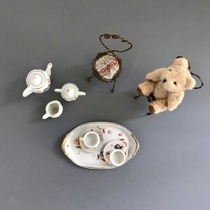 Antique Miniature Tea Set