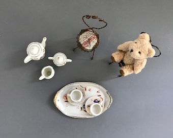 Antique Miniature Tea Set