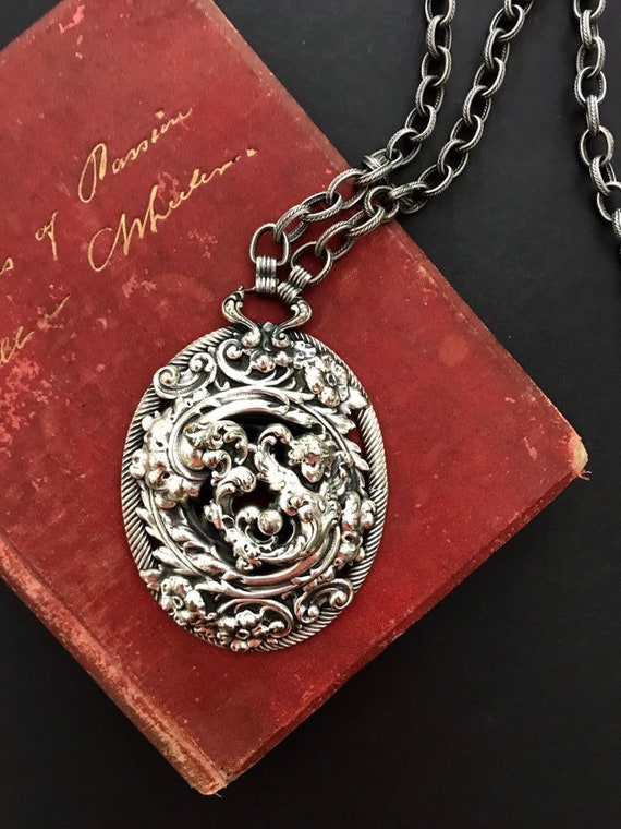 Lot - Vintage Napier Sterling Silver Necklace