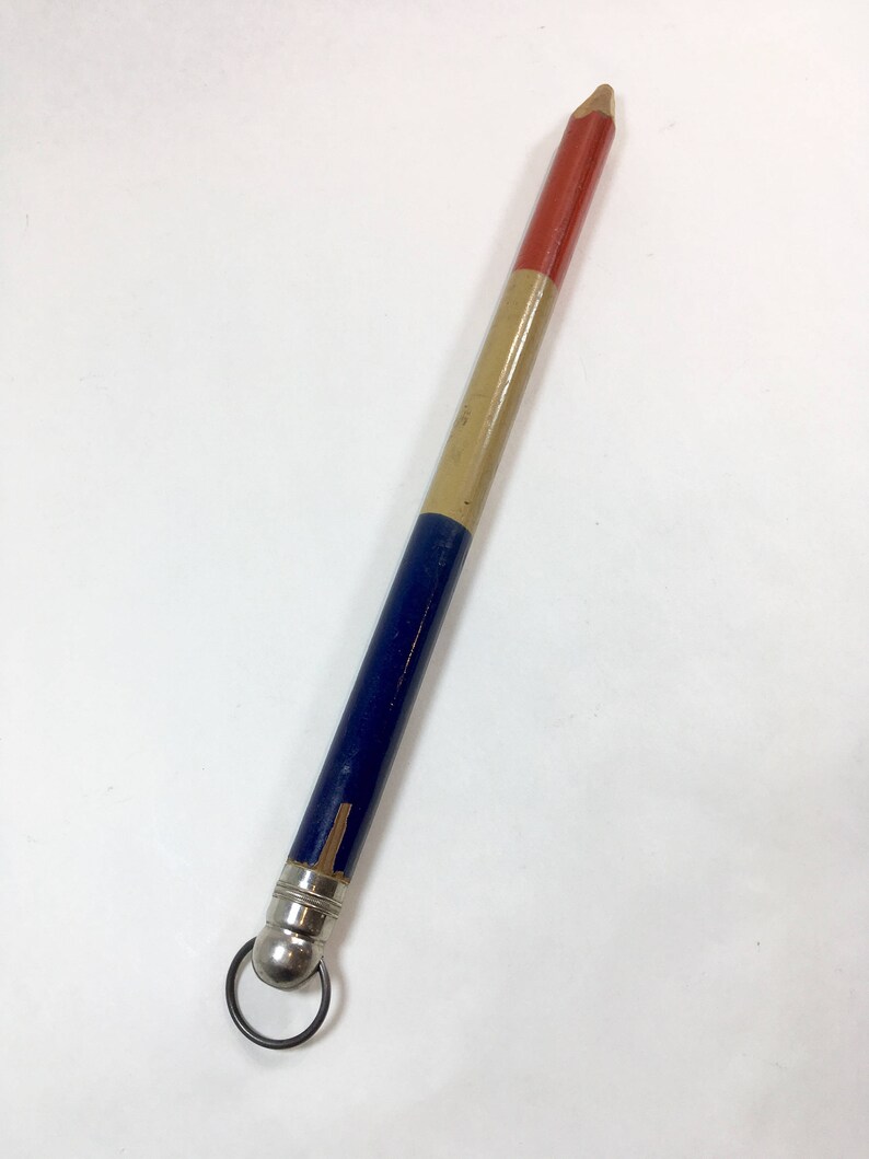 33 Mid Century 12 Big Jumbo Huge Red White Blue Political Graphic Antique New York The Elephant No American Pencil Company Co