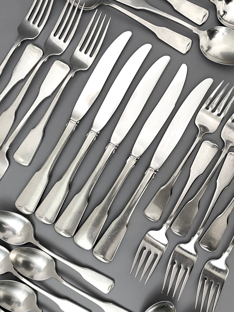 Oneida American Colonial Cube Flatware Satin Finish CHOICE Etsy