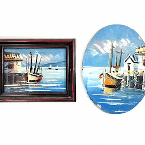 Paintings of Boats Original Artwork