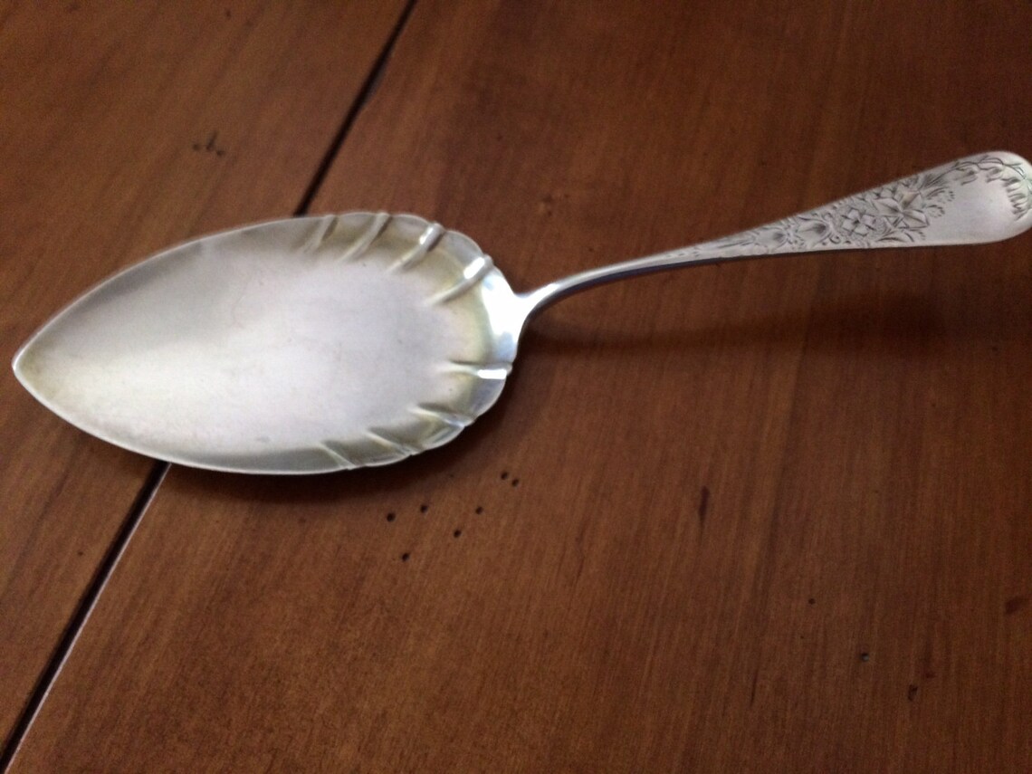 Antique Sterling Silver Pie Server by Whiting Etsy