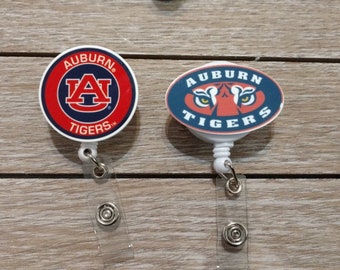 SANDOL Auburn War Eagle Retractable Badge Reel