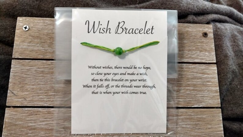 Unisex gifts Card Gifts Gifts Gifts for Women Gifts for Girls Friendship Bracelets Birthday Gifts Wish Bracelets