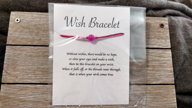 Unisex gifts Card Gifts Gifts Gifts for Women Gifts for Girls Friendship Bracelets Birthday Gifts Wish Bracelets