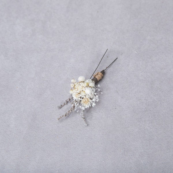 Babys Breath Hair Pins Etsy