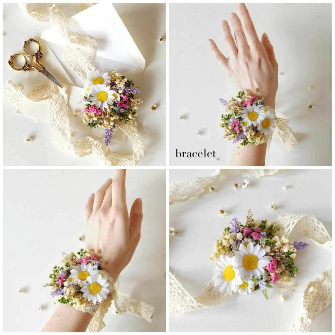 Jarretière Mariage En Perles Et Dentelle élastique En Deux Pièces