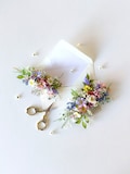Wildflower Hair Comb: Romantic Bridal Boho Wedding Accessory