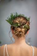 Pine Cone Bridal Hair Comb: Woodland Wedding Hair Accessory product logo