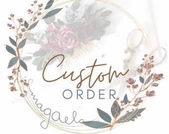 Custom order - small changes