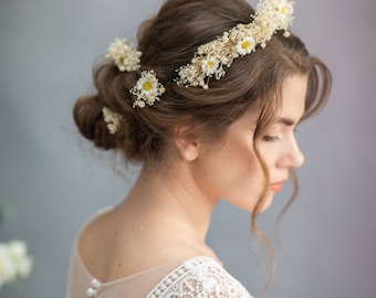 Tiara Tocado Diadema Para Novia Plata Con Cristales Diamante | Meses