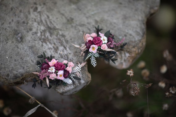 Lot De 2 Pinces à Fleurs Hawaïennes Pour Chaussures - Breloques Amovibles Roses Pour Talons, Sandales, Chapeaux