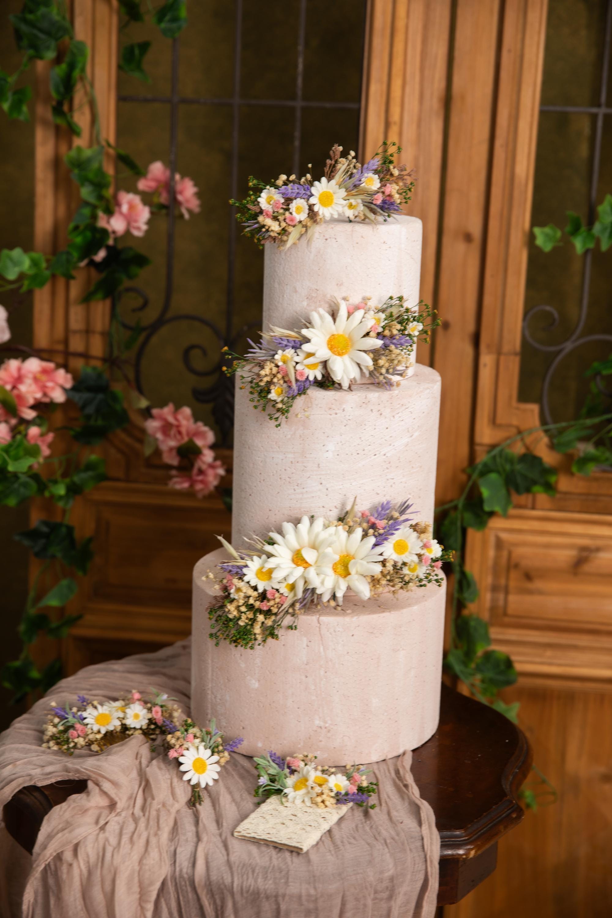 Decorazioni per cupcake a forma di margherita, decorazioni per