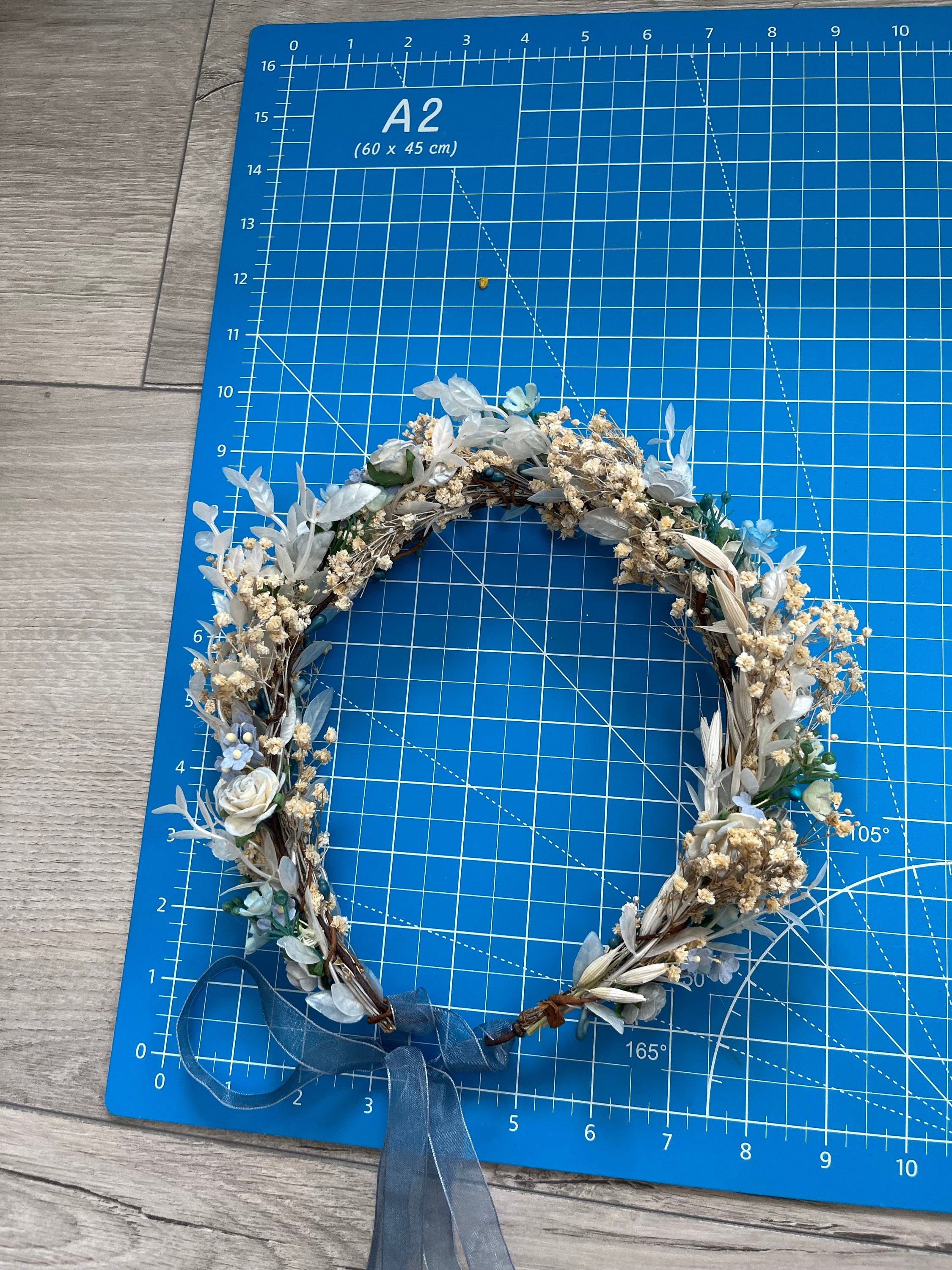 Corona De Flores Para Niña, Diadema Floral Para Boda, Diadem | Meses