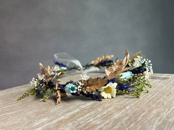 Crowns of Meadow Flowers, Series Meadow Yellow, Head Wreath of