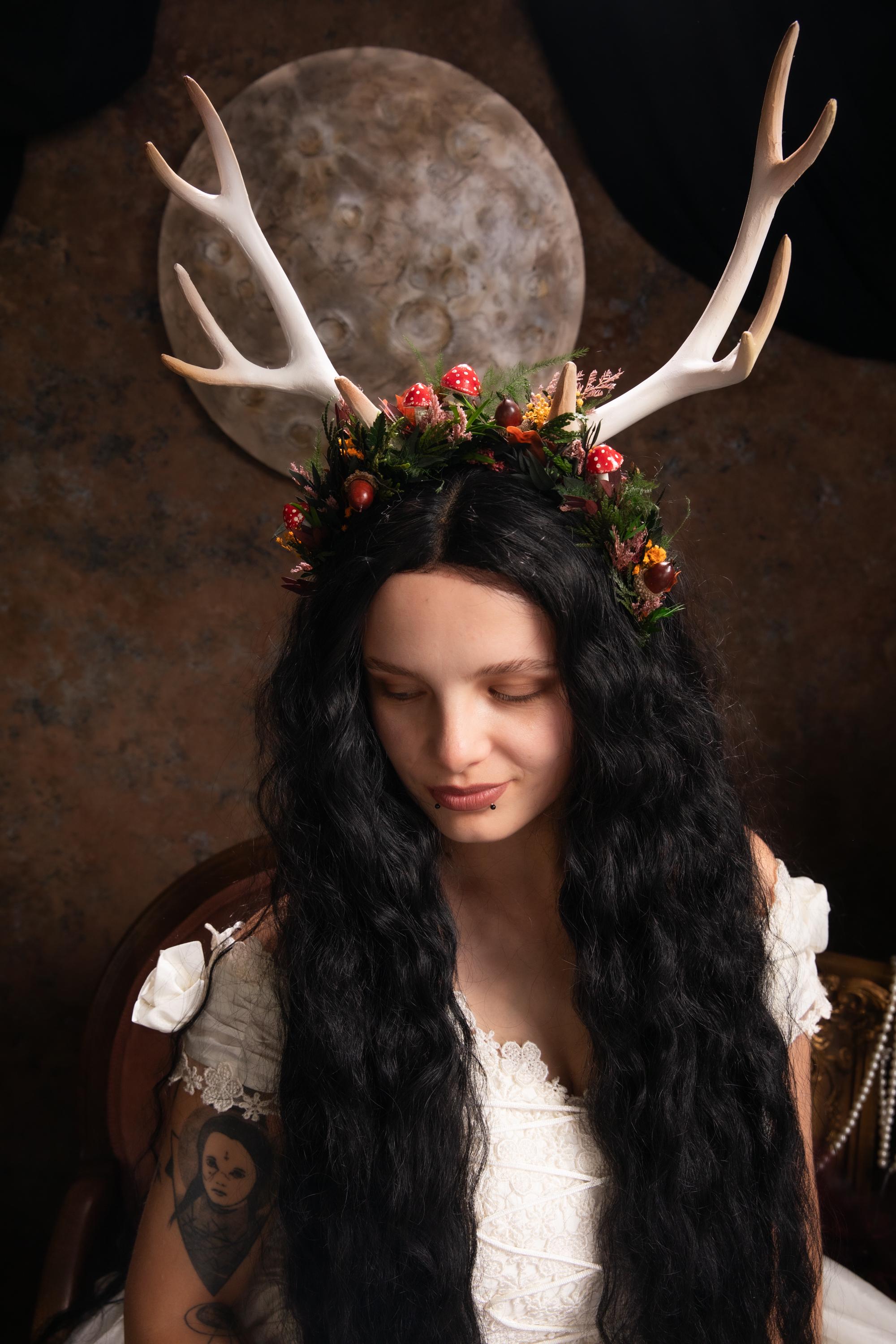roi.noa.tai‎.‎˖٭ 様Antler Crown / Popcorn roi.noa.tai‎.‎˖٭ 様Antler Crown / Popcorn Majestic Antler Crown