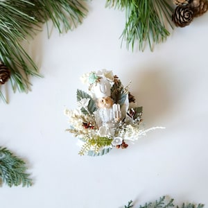 Christmas brooch Nutcracker Unique Christmas brooch Christmas jewelry Vintage Christmas Christmas gift Brooch for coat Nutcracker Christmas