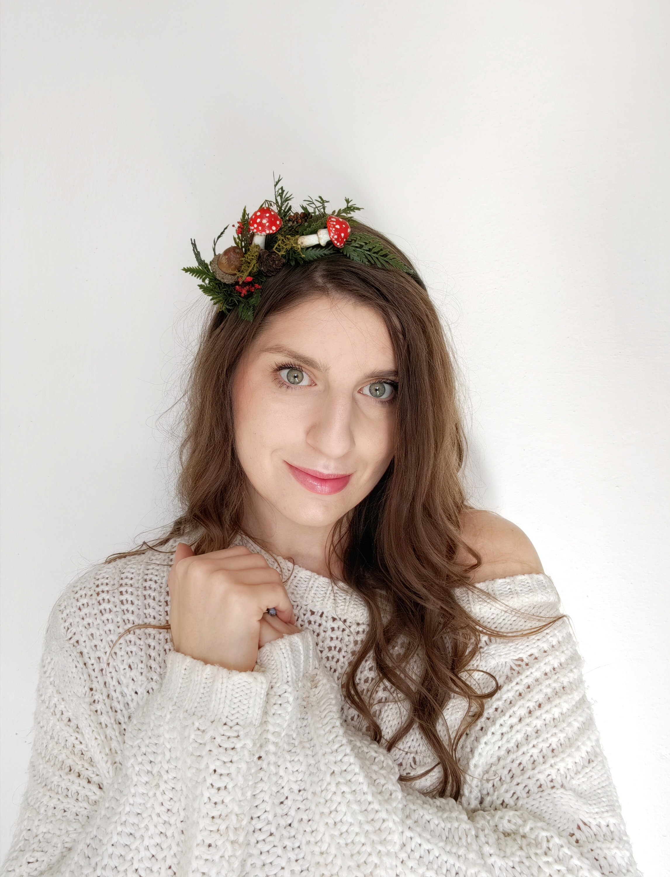 Weihnachtsbaum-Stirnband Mit Glocken – Elastisch, Für Damen & Kinder, Festliche Party-Deko