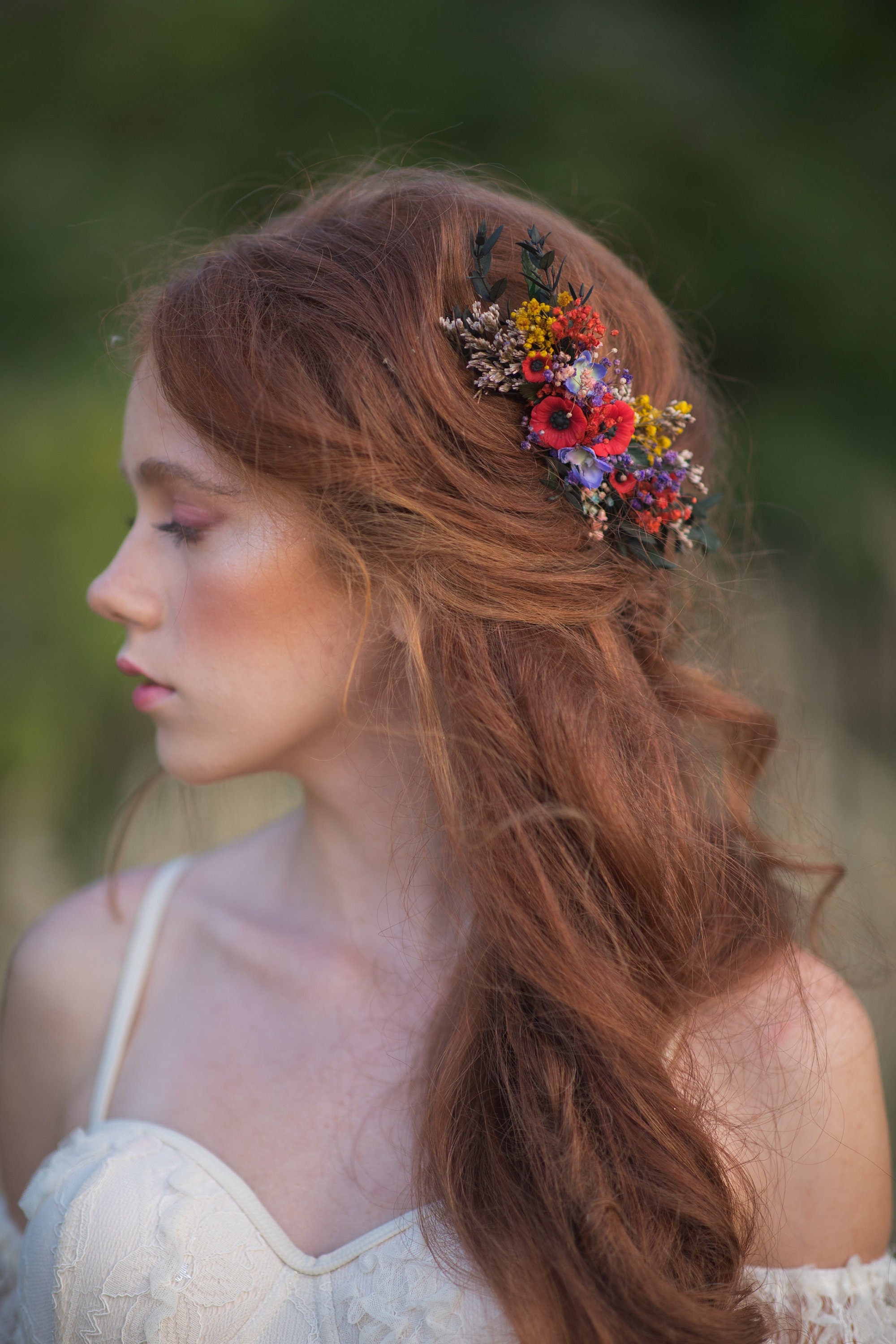 Folk Wedding Flower Hair Comb Bride to Be Poppy Flowers Bridal - Etsy Australia Folk Wedding Flower Hair Comb Bride to Be Poppy Flowers Bridal - Etsy Australia