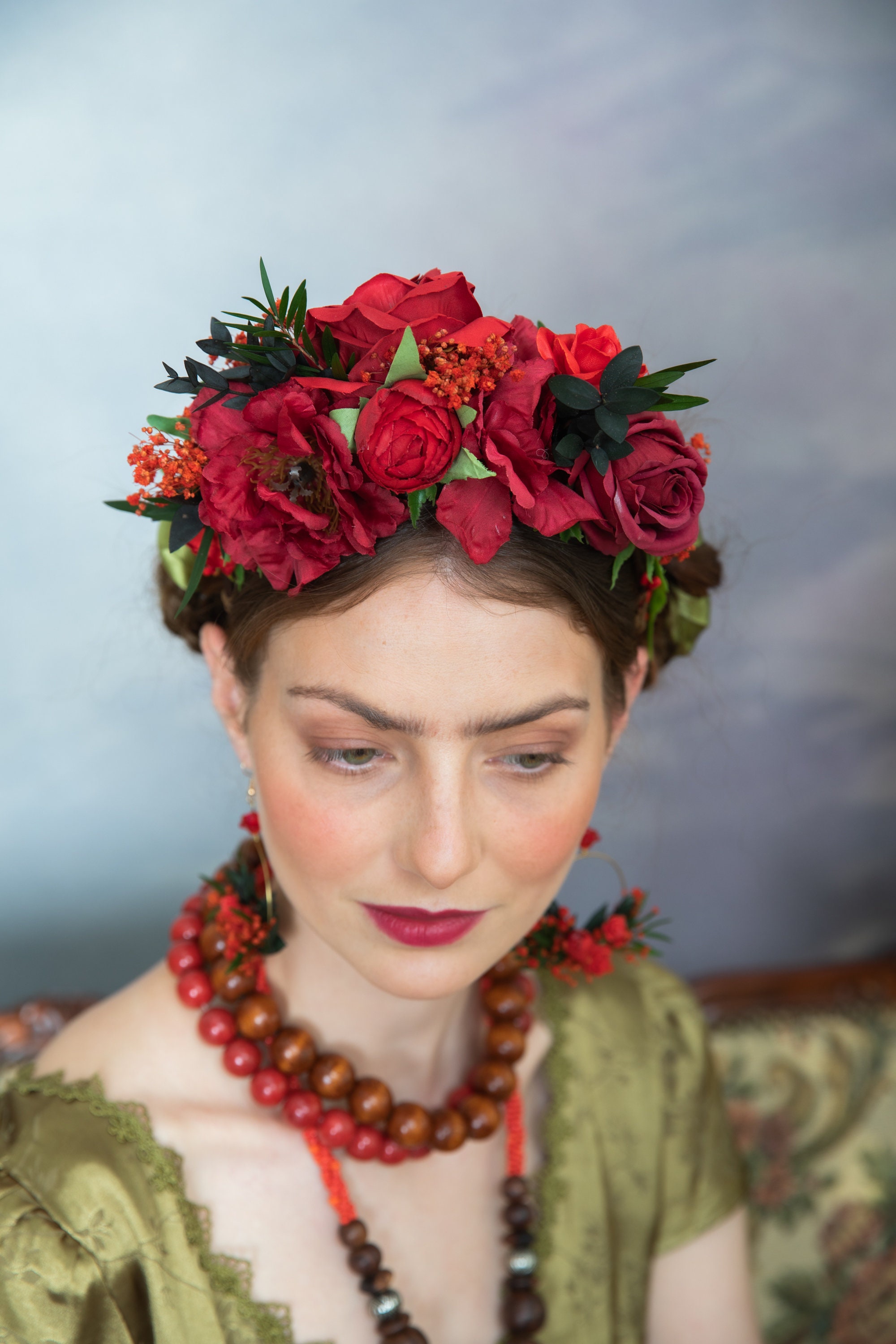 SPRHR 2 Pezzi di Cerchietti per Capelli Donna Eleganti, Cerchietto per Capelli con Perle, Fascia con Perle di Rosa, Accessori per Capelli per Abiti