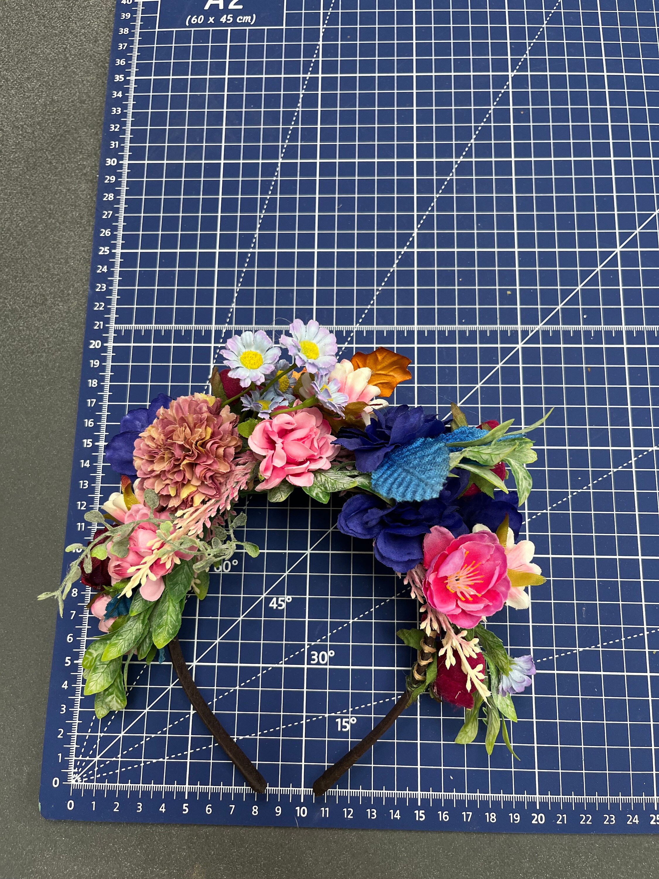 Corona cuore di fiori rosa, per ricordare una persona a te cara