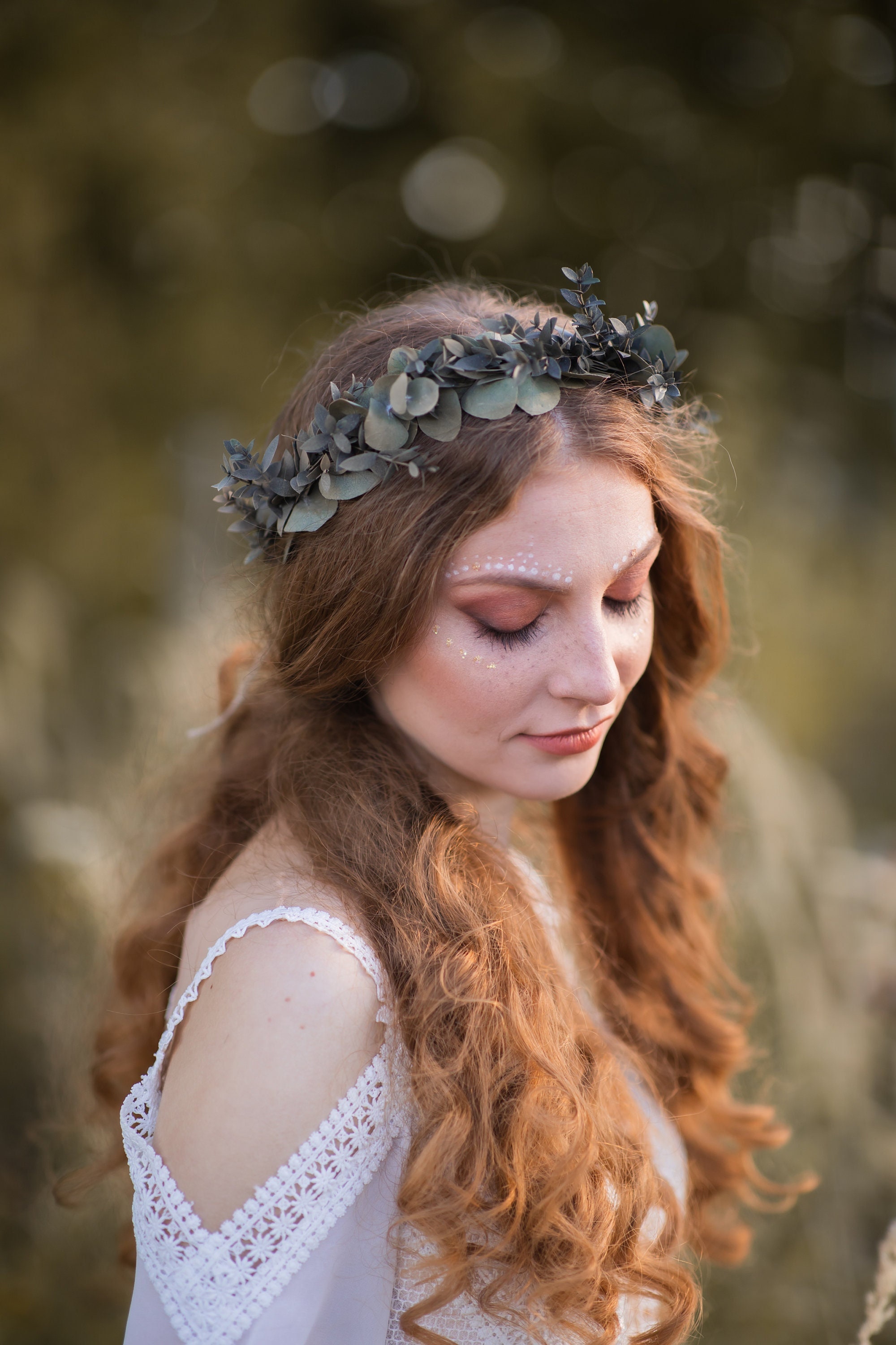 Handmade Eucalyptus Crown Handmade Eucalyptus Crown main image 4