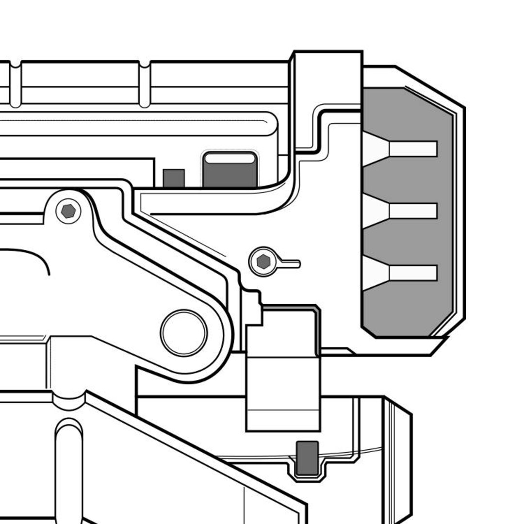 Spike Thrower R6 Graal Spike Thrower Blueprint (mass Effect) - Etsy