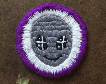 Ace Embroidered Alien Patch - Ace Asexual Felt Patch for Jacket, Vest, Bag, Purse - Anniversary Birthday Graduation Gift for Him Her Them