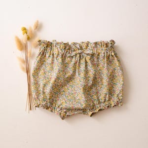 Baby Girl Liberty Floral Frills Bloomers in Betsy Ann Tana Lawn Cotton - Liberty Print Diaper Covers & Baby Shorts