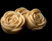 All Natural  Three soaps  Calendula, Lavender or Rose,  Vegan Soap