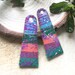 Charm Pair, Paint effect, Bead Set, Bead pair, Hand painted, glass effect, JuJo, Jo Pohl, enamel,