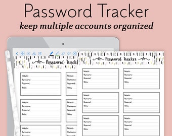 Password Tracker