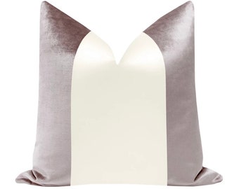 faux silk throw pillows