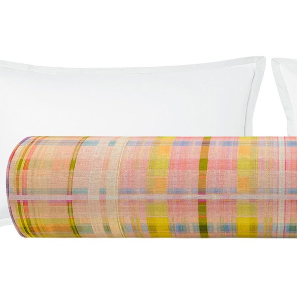 The Bolster : Tattie // Multi | Anna Spiro | plaid print | bedroom decor |