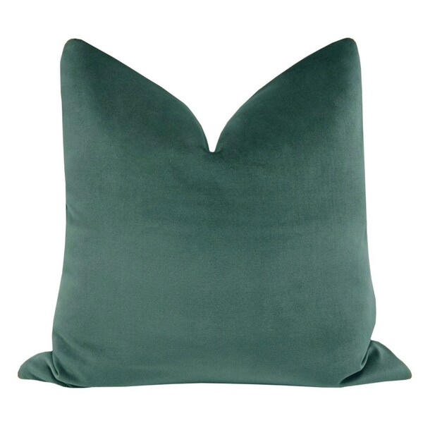 Blue Green Pillow Etsy