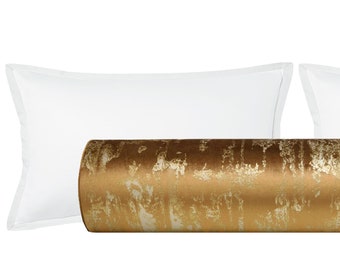 gold bolster cushions