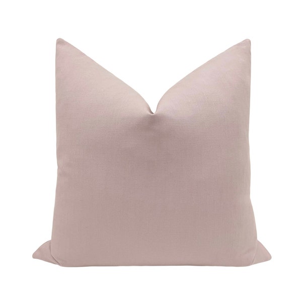 Classic Linen // Lilac pillow  | soft purple linen | designer pillow | bedroom and home decor |