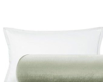 The Bolster : Faux Silk Velvet // Pistachio | velvet bolster | green velvet | bedroom + home decor |