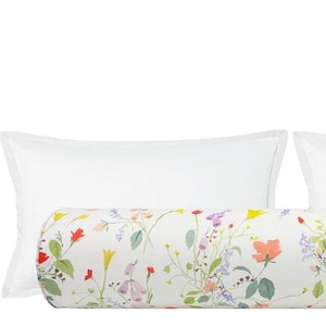 The Bolster : Flora // Summer | Caitlin McGauley bolster pillow | floral print | bedroom decor |