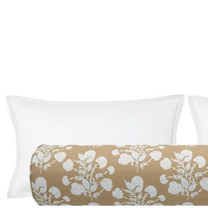 The Bolster : Anna // Fawn | Lulie Wallace bolster pillow | floral print | bedroom decor |