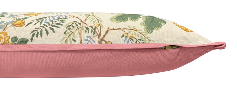 Lee Jofa Chinese Peony Lumbar Pillow - Thumbnail 5